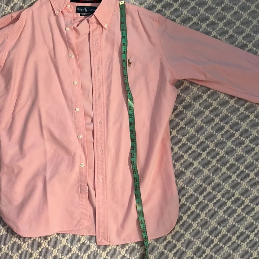 Pink Ralph Lauren button down - Picture 6 of 7